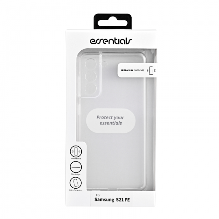 Essentials - Essentials - TPU Skal Samsung S21 FE - Transparent