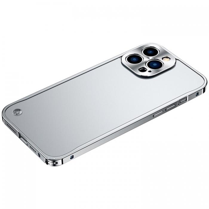 A-One Brand - iPhone 14 Pro Skal Metall Slim - Silver