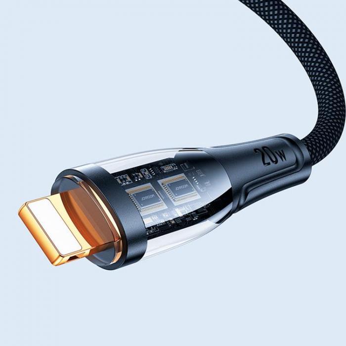 Joyroom - Joyroom Fast USB-C Till Lightning 2.4A Kabel 1.2m - Svart