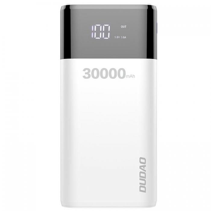 UTGATT1 - Dudao Powerbank 30000mAh 4x USB - Vit