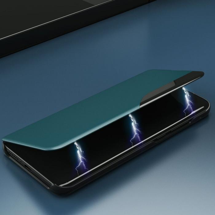 UTGATT - Eco Lder View Case till Samsung Galaxy A52 5G / A52 4G - Bl