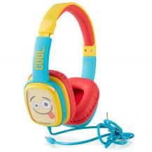 EMOJI - EMOJI Hörlurar Flip'N'Switch Junior On-Ear Trådad 80dB - Blå