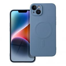 A-One Brand - iPhone 14 Plus Magsafe Skal Silikon - Blå