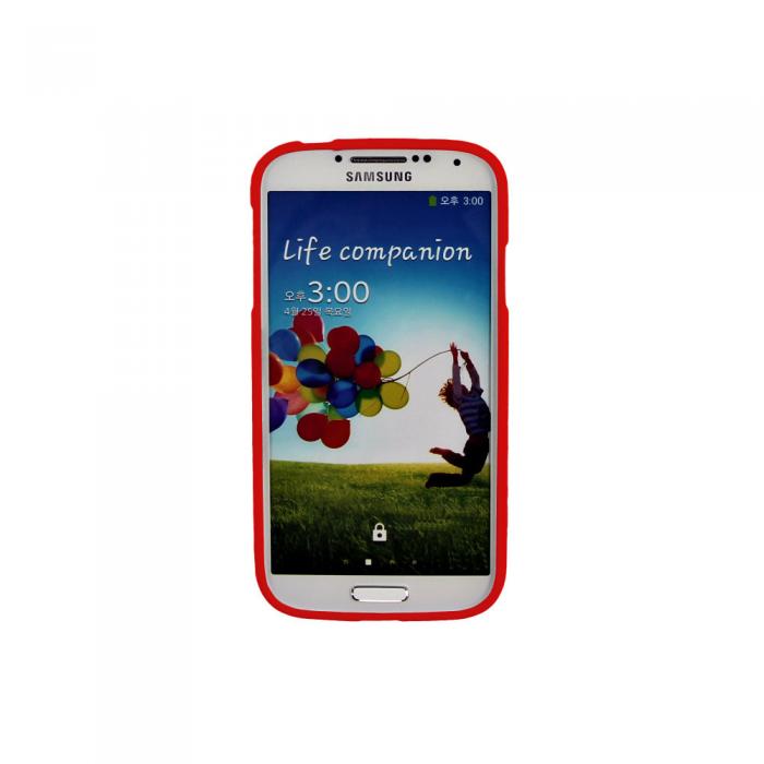 UTGATT4 - Mercury Color Pearl Jelly FlexiSkal till Samsung Galaxy S4 i9500 (Rd)