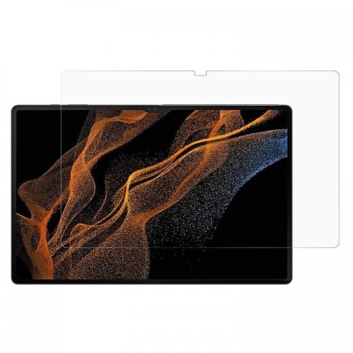 A-One Brand - Galaxy Tab S9 Ultra Hrdat Glas Skrmskydd - Clear