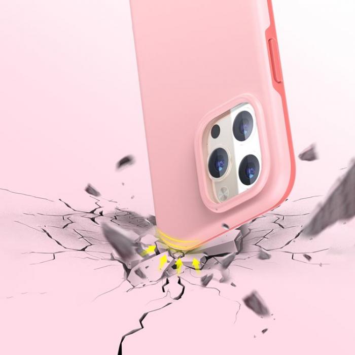 Choetech - Choetech iPhone 13 Pro Skal Magsafe MFM Anti-drop - Rosa