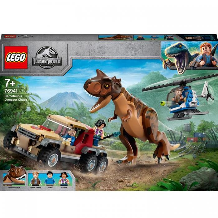 UTGATT5 - LEGO Jurassic World - Dinosauriejakt med Carnotau.