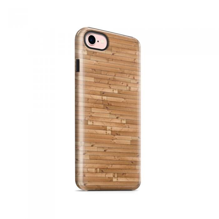 UTGATT5 - Tough mobilskal till Apple iPhone 7/8 - Wood floor