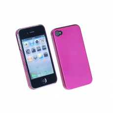 A-One Brand - Aluminium Metal skal till iPhone 4S/4 (Magenta)