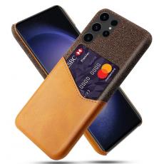 Taltech - Galaxy S24 Ultra Mobilskal Korthållare - Orange