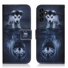 A-One Brand - Galaxy A13 5G Fodral - Dog and Wolf