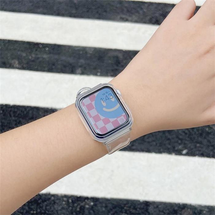 A-One Brand - Apple Watch (45mm) Series 9 Silikon Armband Sport - Grn