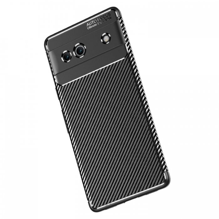 A-One Brand - Google Pixel 7a Mobilskal Carbon Fiber - Svart