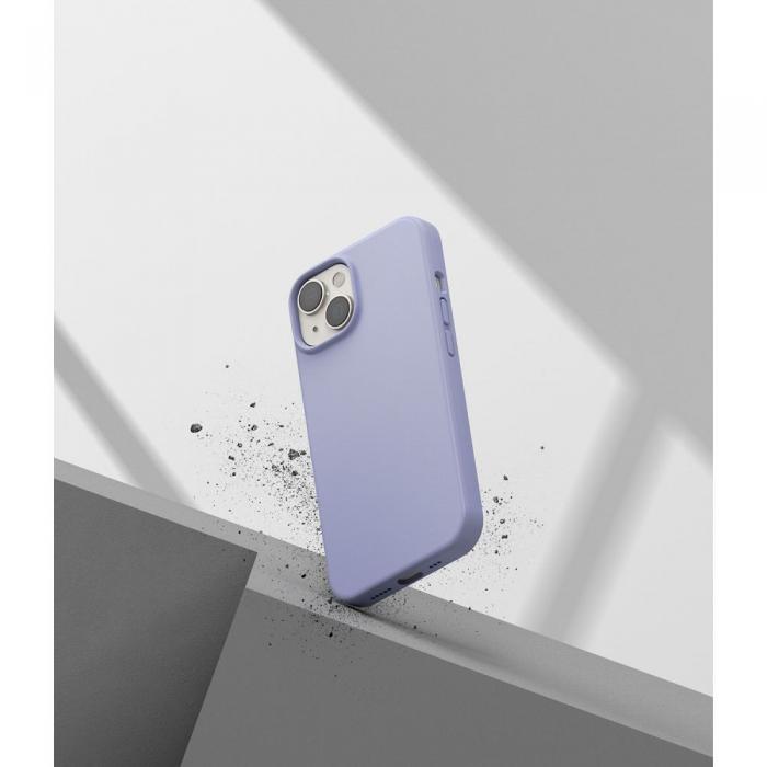 UTGATT5 - RINGKE iPhone 14 Skal Silicon - Lavender