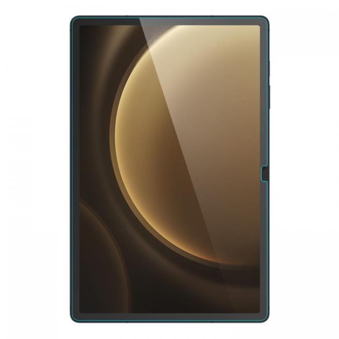 Spigen - Spigen Galaxy Tab S9 FE Fodral Skrmskydd i Hrdat Glas - Clear