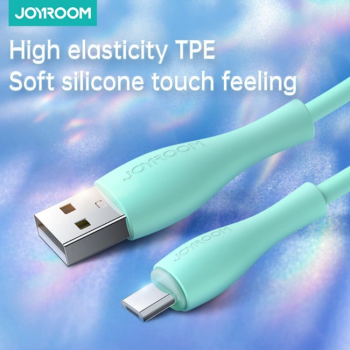 Joyroom - Joyroom USB-A Till Micro-USB Kabel 2m - Grn