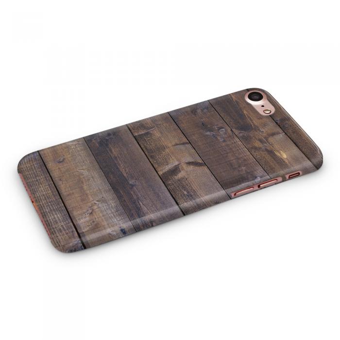 UTGATT5 - Skal till Apple iPhone 7/8 - Mrkbetsade plank