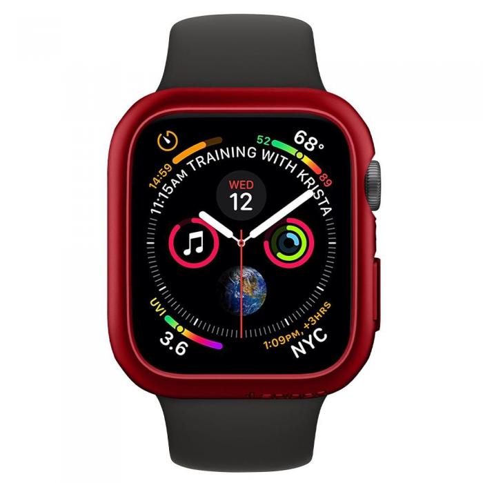 UTGATT5 - Spigen Thin Fit Apple Watch 4/5 (40 mm) Red