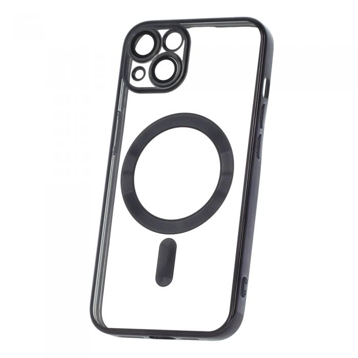 OEM - iPhone 13 Pro Skal MagSafe Kompatibelt Svart Krom