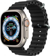 A-One Brand - Apple Watch Ultra/SE/8/7/6/5/4 Band (49/45/44/42mm) Ocean - Svart