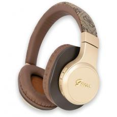 Guess - Guess Bluetooth On-Ear Hörlurar 4G Script - Brun