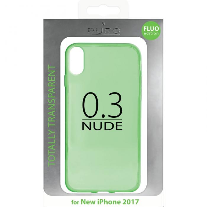 UTGATT5 - Puro Nude Cover iPhone XS / X - Grn