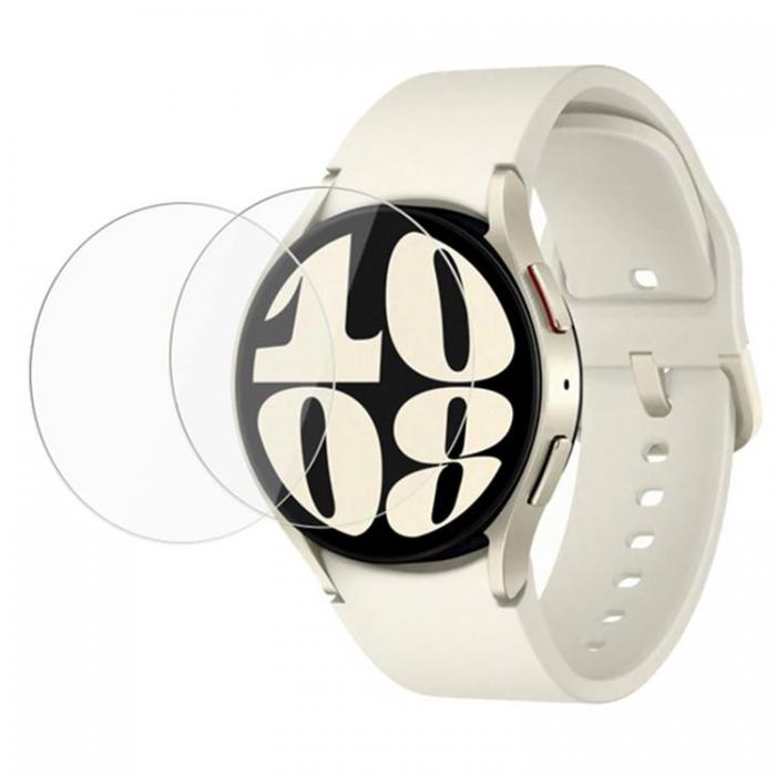 A-One Brand - [2-PACK] Galaxy Watch 6 Classic (47mm) Hrdat Glas Skrmskydd - Clear