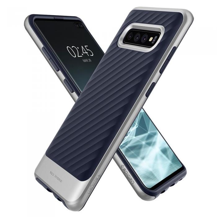 UTGATT5 - Spigen Neo Hybrid Galaxy S10 Arctic Silver
