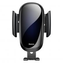 BASEUS - BASEUS Future Gravity Car Mount Air Vent svart