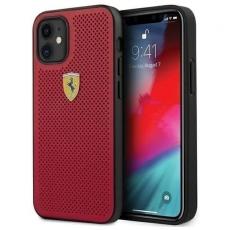 Ferrari - Ferrari Case skal iPhone 12 mini 5,4" OnTrack Perforated Röd