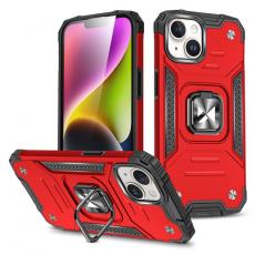 Wozinsky - Wozinsky iPhone 15 Plus Ringhållare Mobilskal - Röd