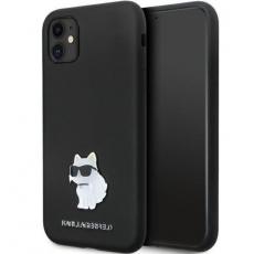 KARL LAGERFELD - KARL LAGERFELD iPhone 11/XR Mobilskal Silikon C Metal Pin