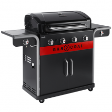 Char-Broil - Char-Broil Hybridgrill Gas2Coal 2.0 4+1 Brännare