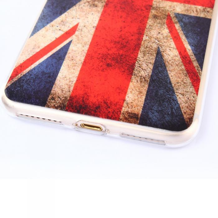UTGATT4 - Mobilskal till iPhone 7 Plus - Vintage UK Flag