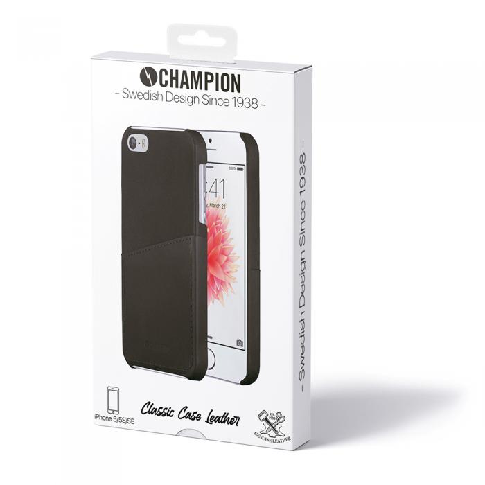 UTGATT5 - Champion Classic Case Lder iPhone 5/SE