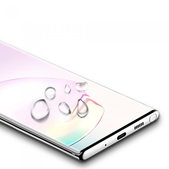 Mocolo - Mocolo 3D Curved Hrdat Glas Skrmskydd fr Galaxy Note 20 Ultra - Svart