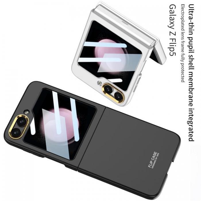 GKK - GKK Galaxy Z Flip 5 Mobilskal Shockproof - Vit