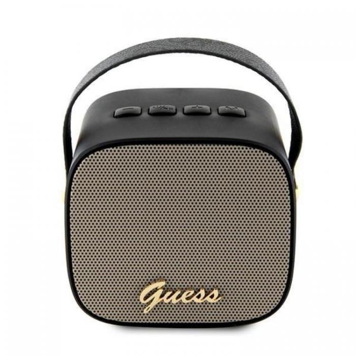 Guess - Guess Bluetooth Hgtalare Mini 4G Lder Script Logo - Svart