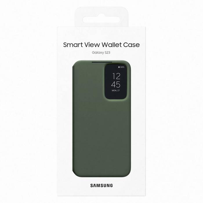Samsung - Samsung Galaxy S23 Plnboksfodral Smart View - Kaki