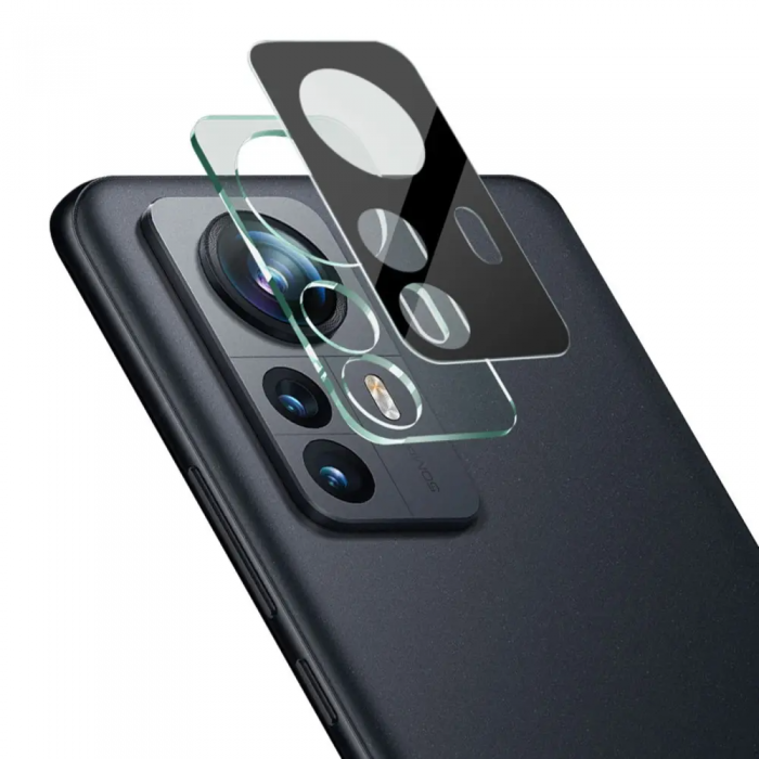 Taltech - Xiaomi 12 Pro Kameralinsskydd i Hrdat glas