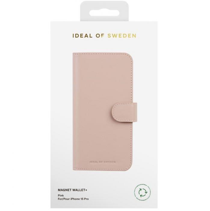 iDeal of Sweden - Ideal Of Sweden iPhone 15 Pro Plnboksfodral - Rosa
