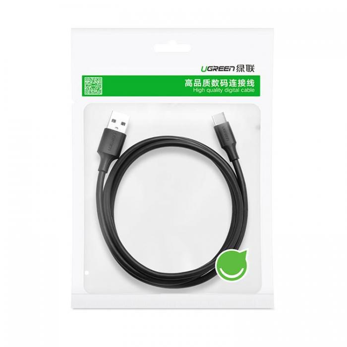 Ugreen - Ugreen USB-A till USB-C Kabel 0-25m - Svart
