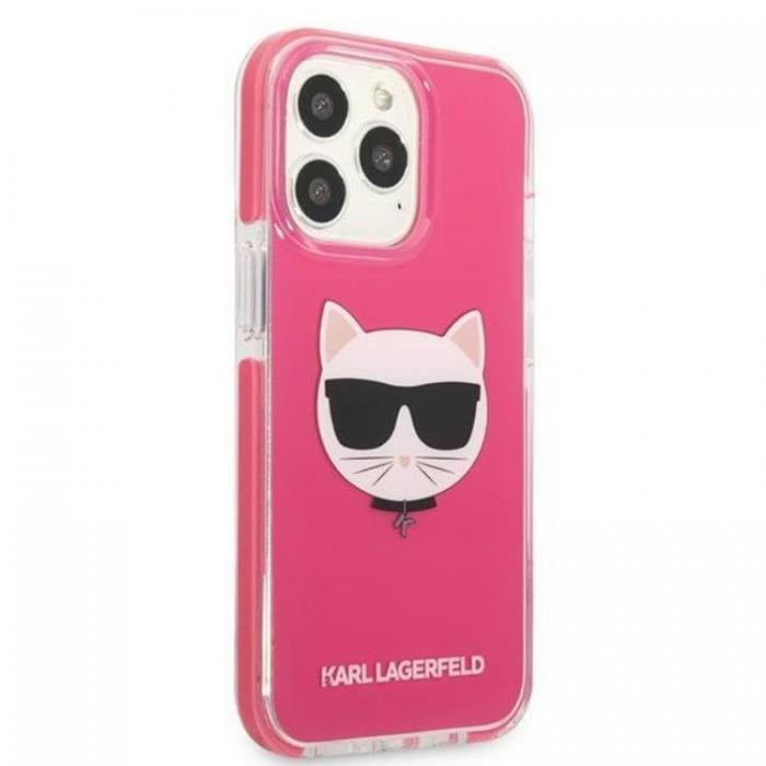 KARL LAGERFELD - Karl Lagerfeld iPhone 13 Pro Max Mobilskal Choupette Head