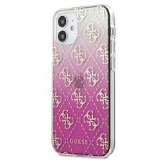 Guess - Guess Skal iPhone 12 mini Gradient - Rosa