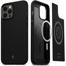 Spigen - Spigen Mag Armor Skal iPhone 12/12 Pro - Matte Svart