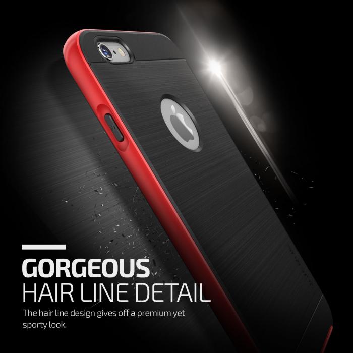 VERUS - Verus High Pro Shield Skal till Apple iPhone 6(S) Plus - Crimson Red