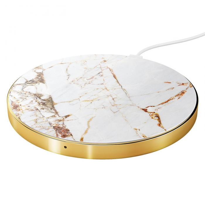 UTGATT5 - iDeal of Sweden Wireless Charger Carrara Gold