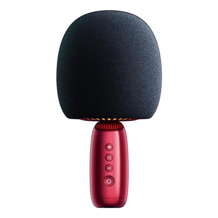 UTGATT - Joyroom Trdls mikrofon med Bluetooth 5.0 Hgtalare 2500 mAh - Rd