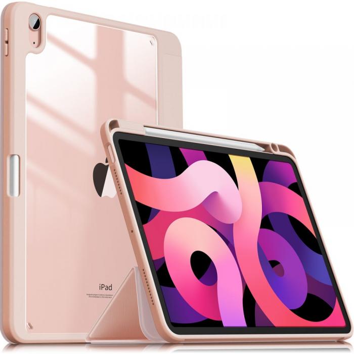UTGATT - Infiland Crystal Fodral iPad Air 4/5 (2020/2022) - Rosa
