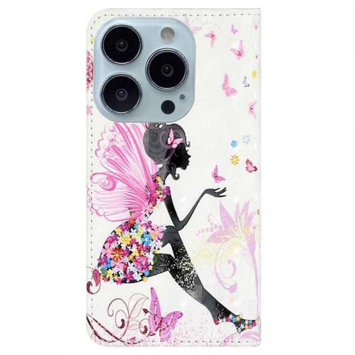 A-One Brand - iPhone 14 Pro Plnboksfodral 3D Pattern - Girl